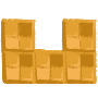 magical tetris u shaped pentomino