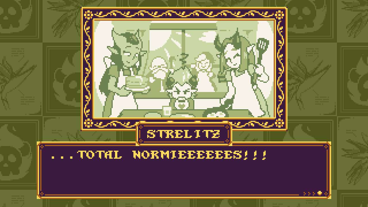 Strelitz with his moms. total NORMIES!
