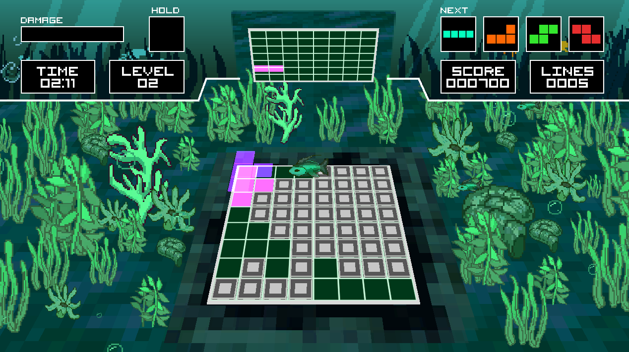 lovely underwater flatris board