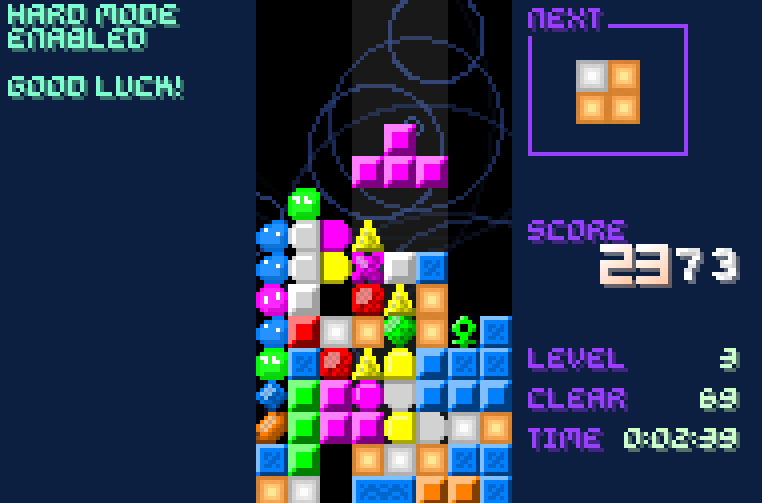 project omni gameplay with many different block types