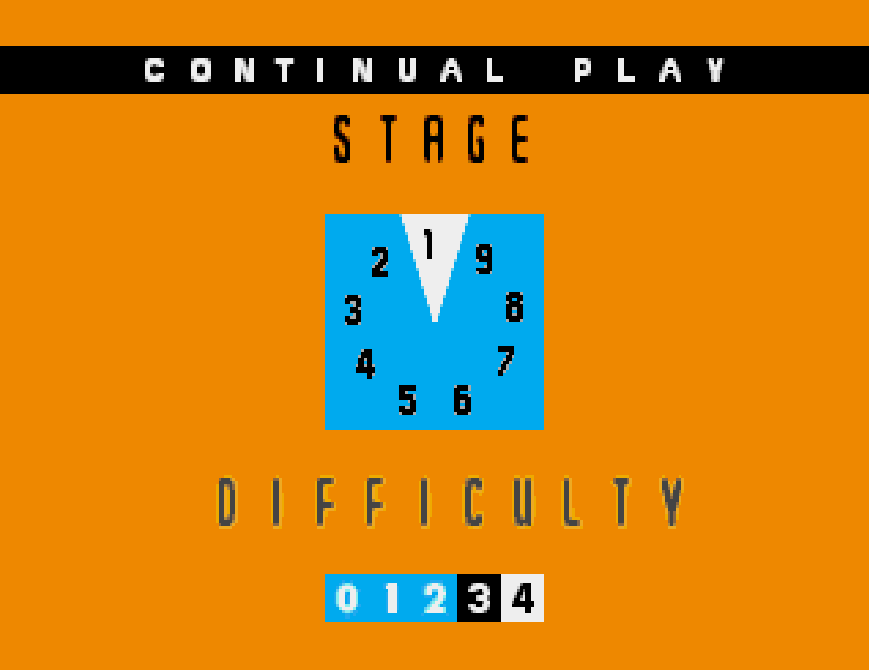 zoop menu with stage and difficulty select