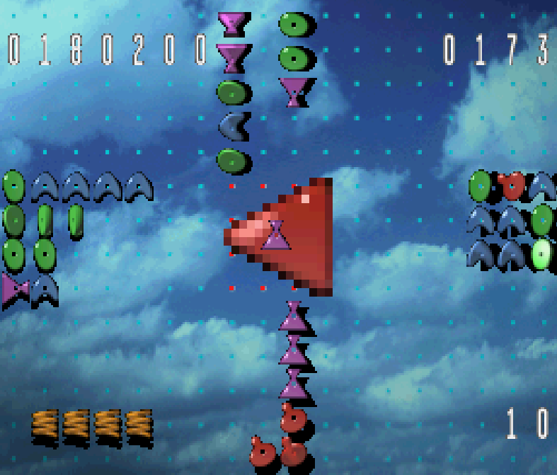 game overing on the beautiful saturn zoop sky