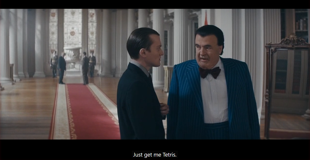 Maxwell speaking to Trifonov. Just get me Tetris.