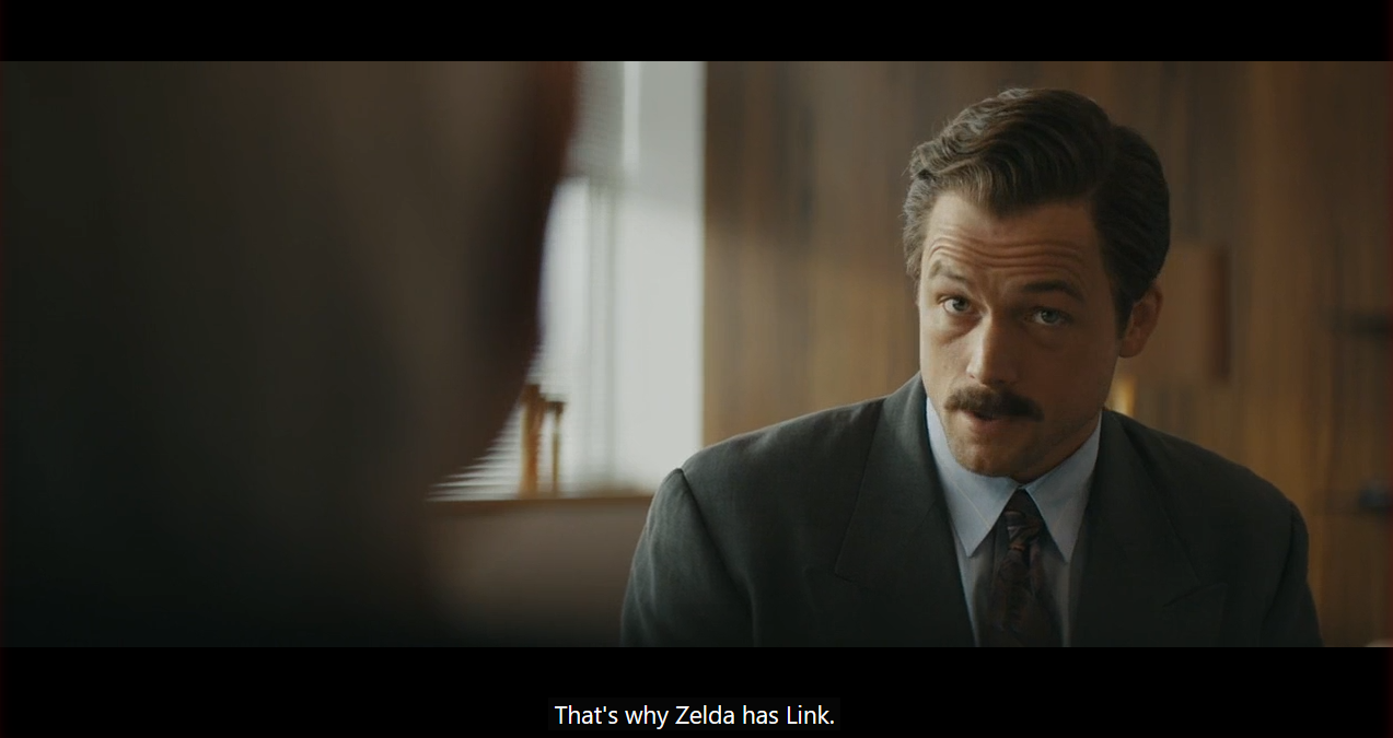 henk saying That's why Zelda has Link.