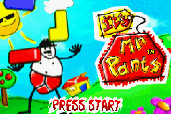 Jet Force Gemini - 'Ants as Pants' Cheat Mode famous stick figure man Mr Pants juggling some blocks