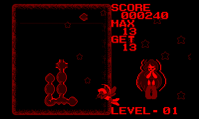 That piece isn't really tiny it's just in the background. I really do adore how at odds the wriggling guts and the girl and the pickax fairy are strange red world of virtual lab. fairy with a pickaxe is heading towards the strange glob blocks